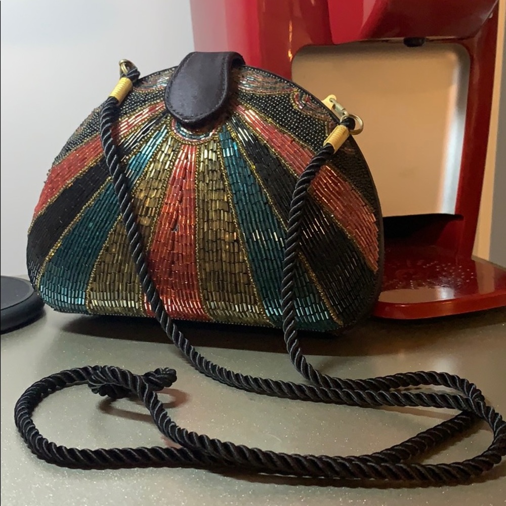 Bob Mackie Beautiful beaded clutch